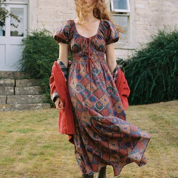 Christy Dawn Dresses & Skirts - Christy Dawn Brynne in Ruby Patchwork